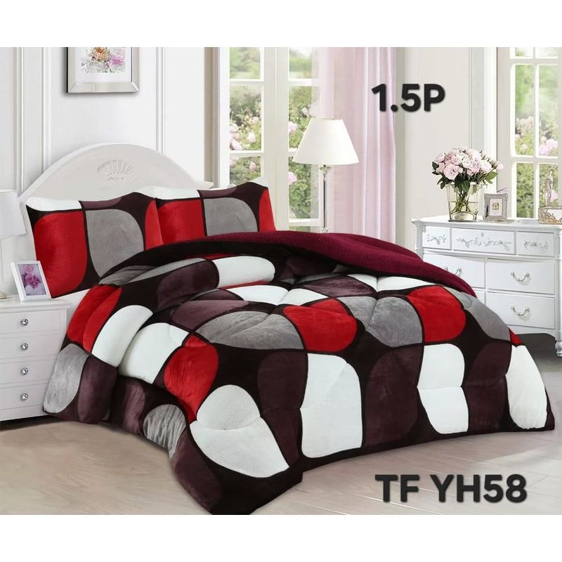 ANGELES DEL HOGAR - COBERTOR PLUS CON CHIPORRO PLAZA Y MEDIA 180X230 TFYH58
