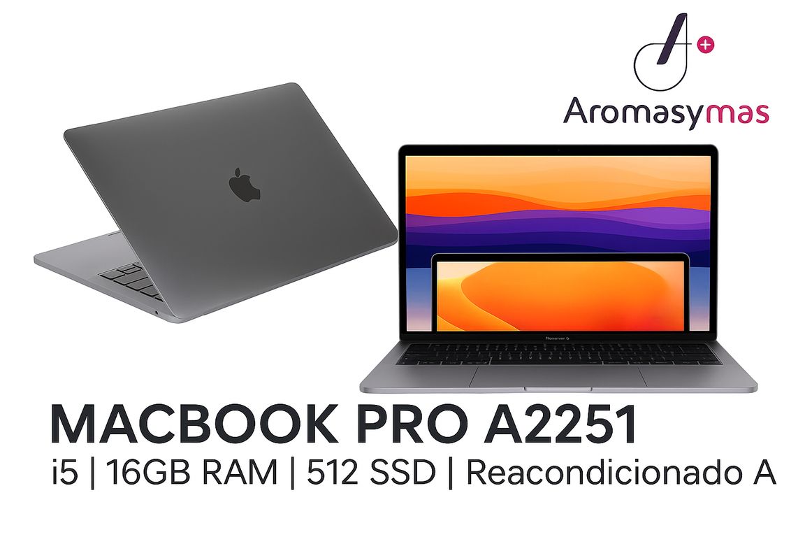MACBOOK PRO A2251 i5 16GB RAM 512 SSD REACONDICIONADO A