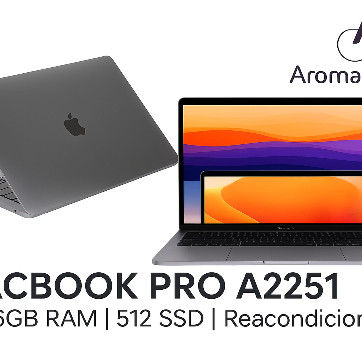APPLE MACBOOK PRO A2251 i5 16GB RAM 512 SSD REACONDICIONADO A