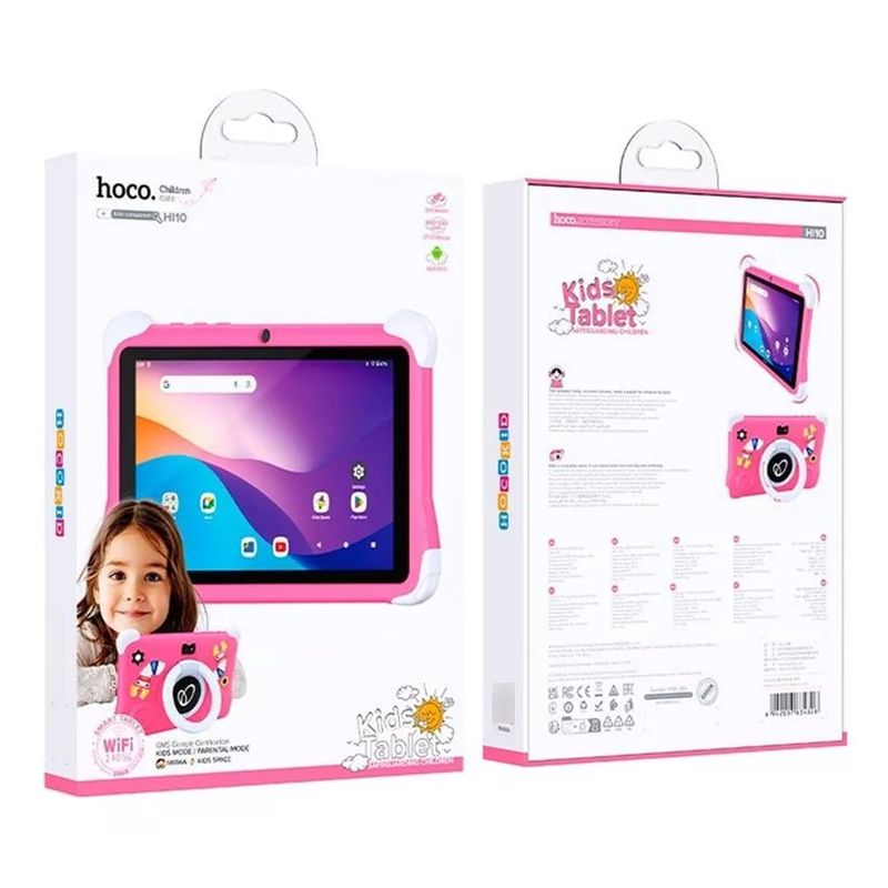 HOCO - Tablet Hoco Hi10 Para Niños 32gb + 2gb Ram 8 Pulgadas Rosa
