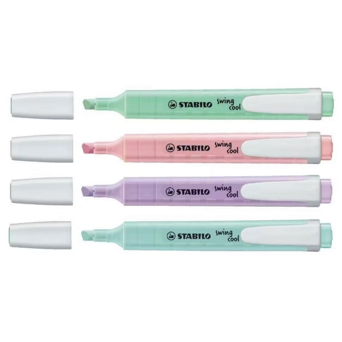 STABILO - Set de 4 Destacadores Stabilo Swing Cool Pastel
