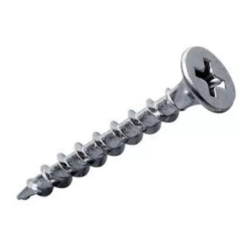 GENERICO - Tornillo Crs 6x2 Zincado 1000 unidades