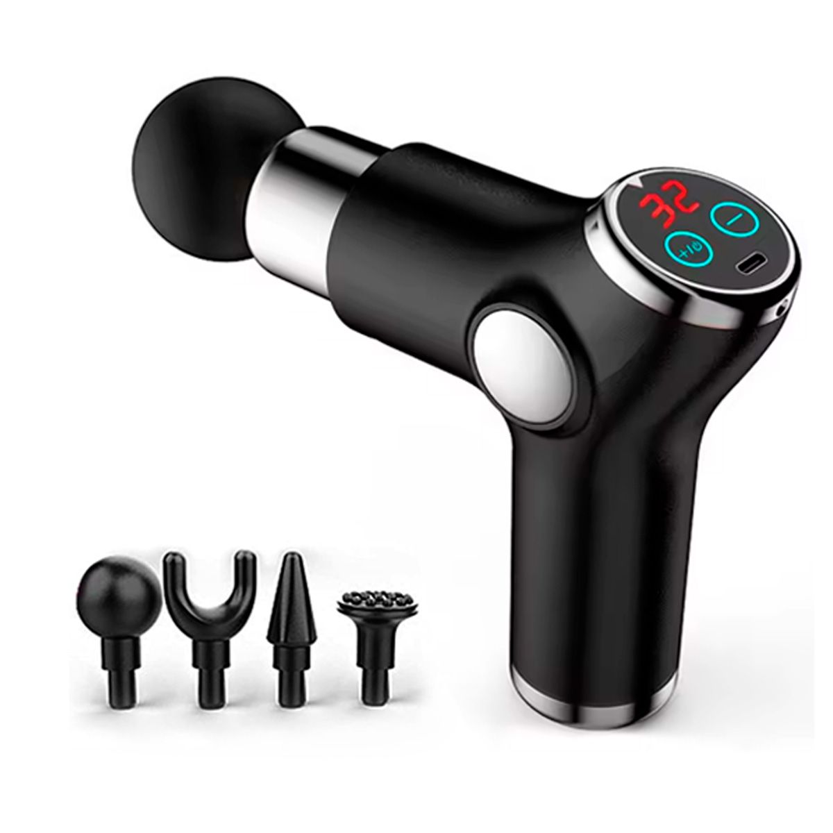 GENERICO - Pistola Masajeadora Astec 4 Cabezas As515