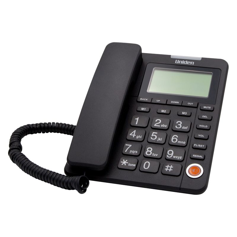 UNIDEN - TELEFONO SOBREMESA  MLIBRES CID UNIDEN 7408 - Negro OPEN BOX