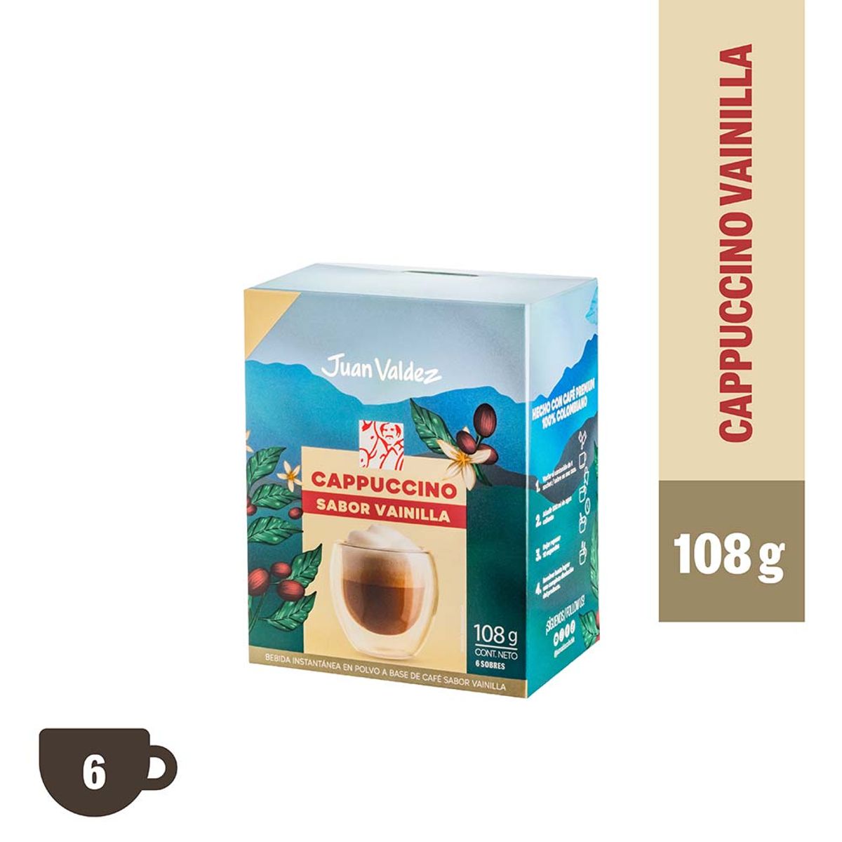 JUAN VALDEZ - Mixes Cappuccino Vainilla