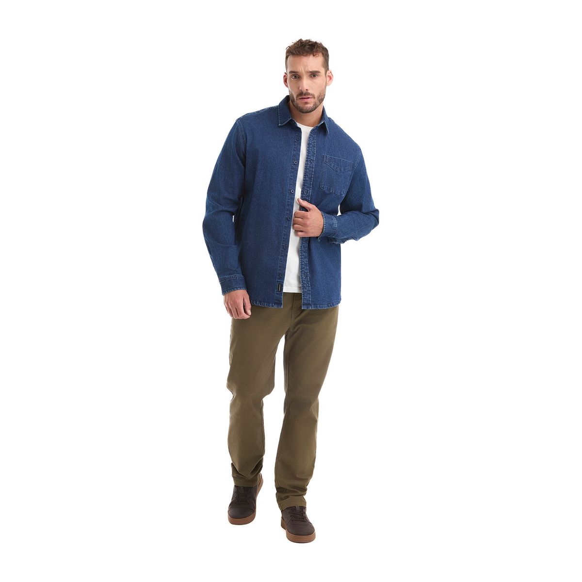 PANAMA JACK - Camisa Denim Hombre V461 Panama Jack