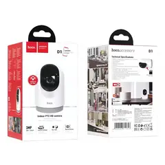 HOCO - Camara Seguridad Infrarroja Full Hd Voz Bidireccional Color Blanco