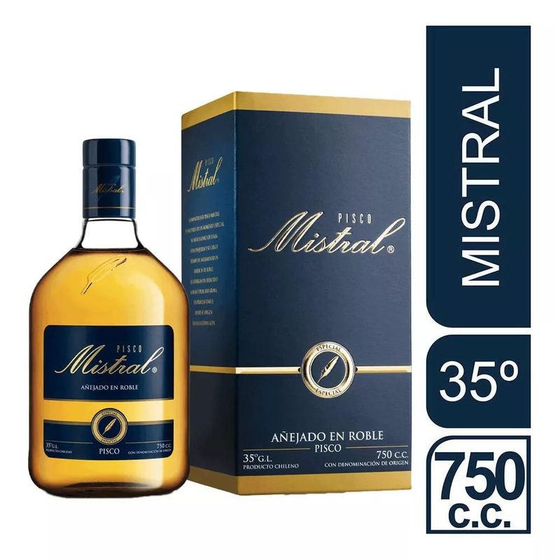 MISTRAL - Pisco Mistral Especial 35° 750ml