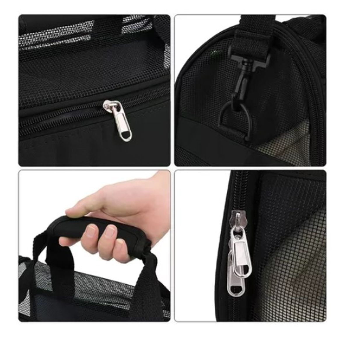 ESHOPANGIE - Bolso Transportador Respirable Para Mascotas Pequeñas