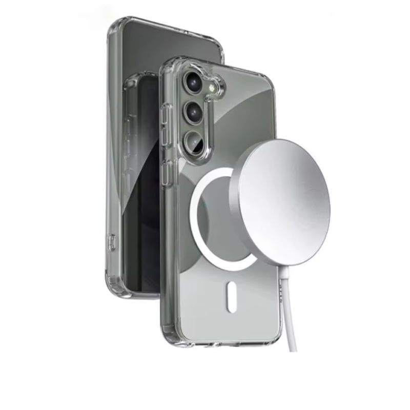 GENERICO - Carcasa Para Samsung S24 Transparente MagSafe