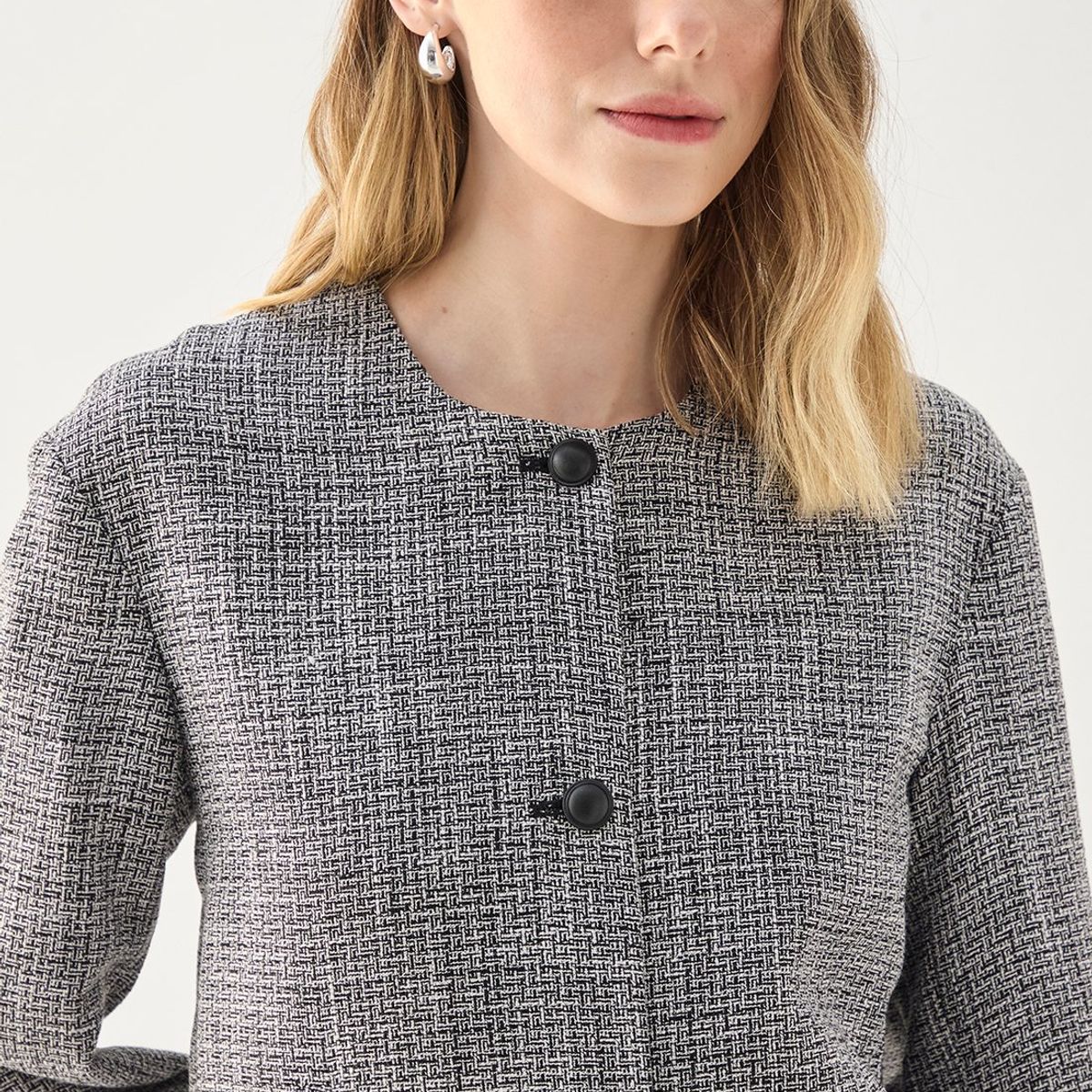 ASH - Chaqueta Negro Gris Ash