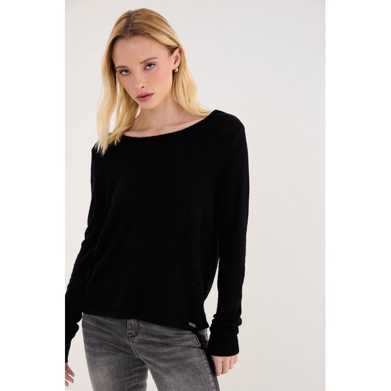 ASH - Sweater Negro Mujer Ash