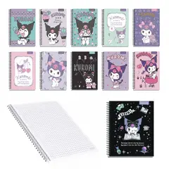 GENERICO - X10 Cuadernos Universitarios Kuromi Proarte 7mm