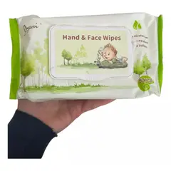 GENERICO - Toallas Húmedas Hand Face Wipes X 2 Paquetes
