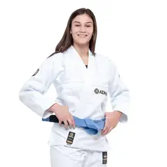 GENERICO - Kimono Jiu-jitsu Mujer Atama Classic Gi-White F1