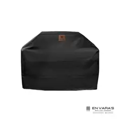 EN VARA'S MEATS & GRILL - Funda Cobertor Para parrilla Black En Vara´s L 4-5Q