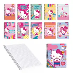 GENERICO - X10 Cuadernos Universitarios Hello Kitty Proarte 7mm