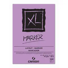CANSON - Block Marcadores XL Lila 70gr A3