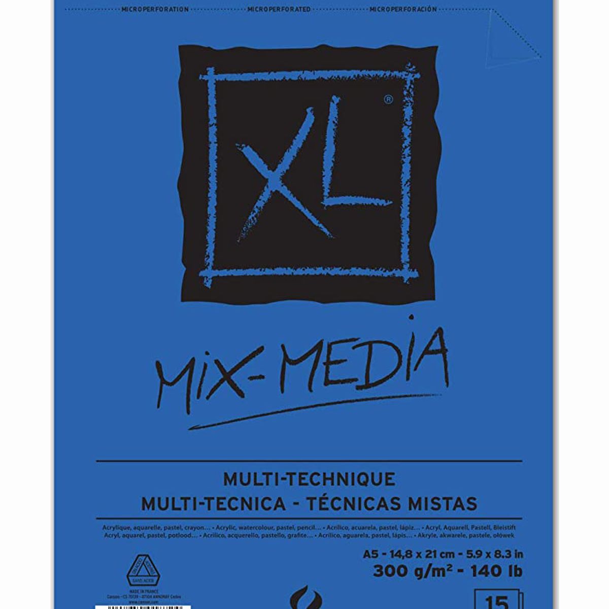 CANSON - Croquera Técnica Mixta Canson XL 300gr A5
