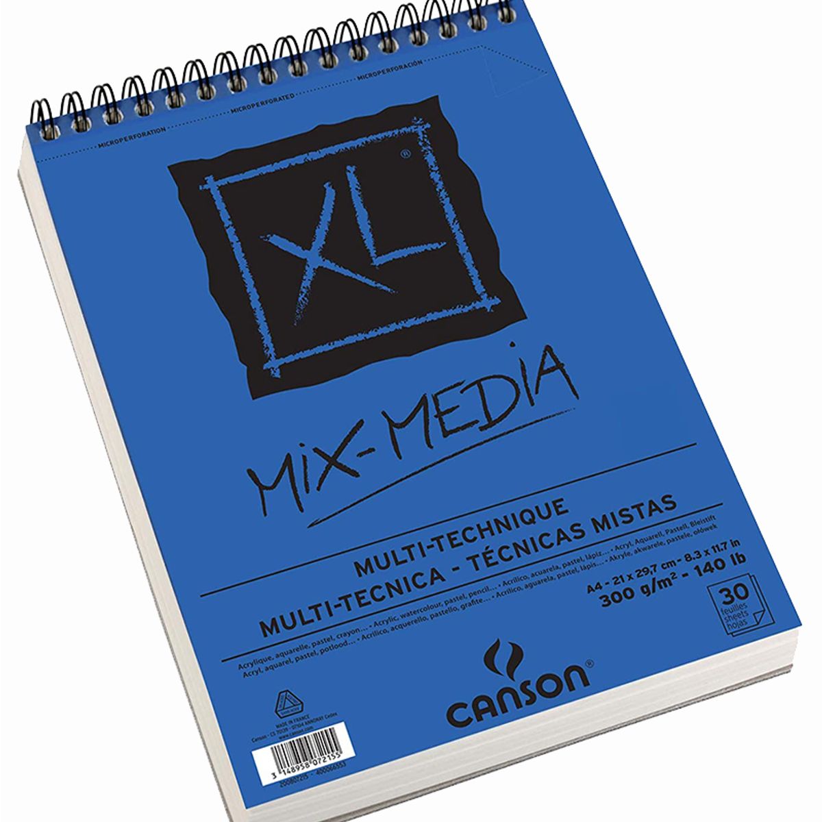 CANSON - Croquera Técnica Mixta Canson XL 300gr A4