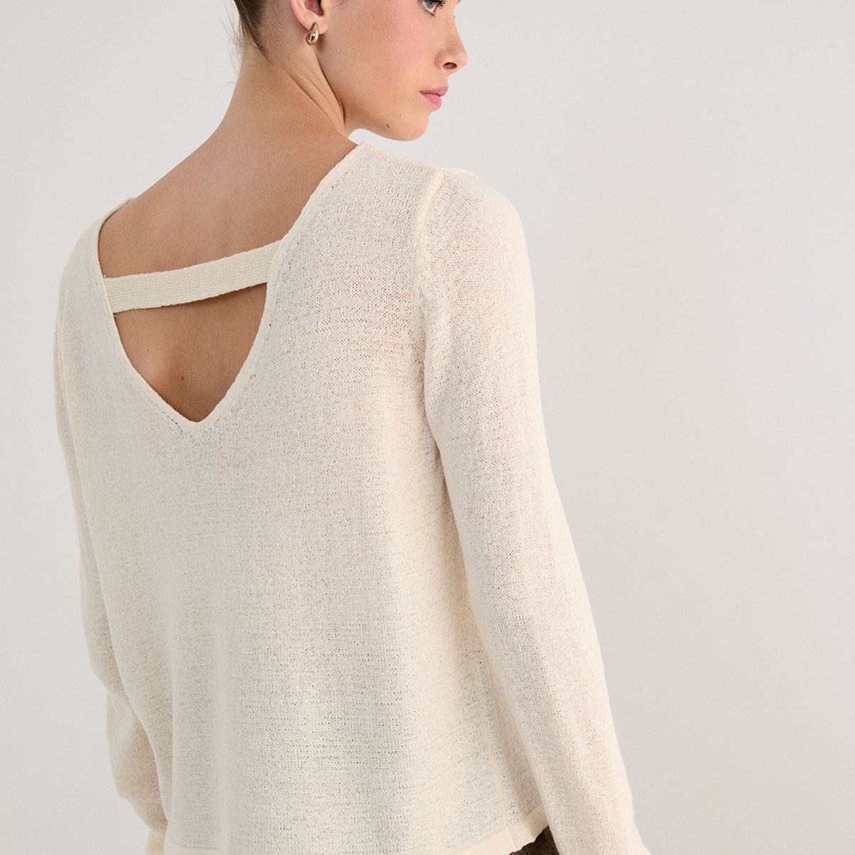 ASH - Sweater Beige Mujer Ash