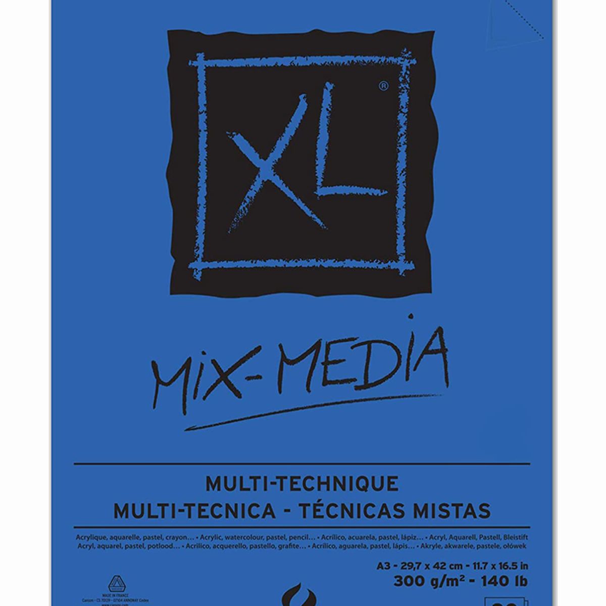 CANSON - Croquera Técnica Mixta Canson XL 300gr A3