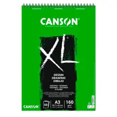 CANSON - Croquera Dibujo XL Dessin 160gr A3 (29 x 42 cm) 50hjs