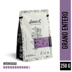 CAFE SEÑOR K - Café Grano Entero 100% Robusta Señor K India Kerala 250g