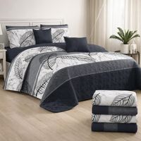 Cubrecama + Juego De Sabanas De 2 Plazas + Fundas Almohada - Multicolor - 2 Plazas