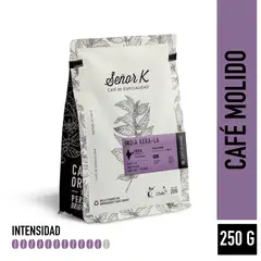 CAFE SEÑOR K - Café Molido 100% Robusta Señor K India Kerala 250g