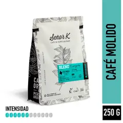 CAFE SEÑOR K - Café Molido Tueste Medio Señor K Colombia Manizales 250g