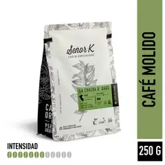 CAFE SEÑOR K - Café Orgánico Molido Señor K Perú Chacra Ddago 250 Grs