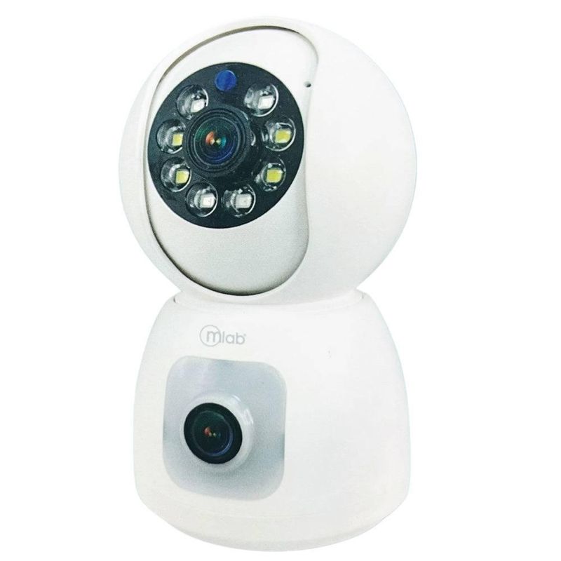 MLAB - Camara de Seguridad Mlab Doble Lente Full HD 9418
