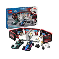 LEGO - CITY: TALLER DE F1 MERCEDES-AMG Y ALPINE 60444