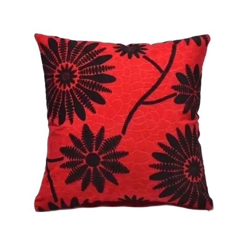 GENERICO - Fundas de Cojín con Diseños y Colores 43x43 cm - Girasol Rojo