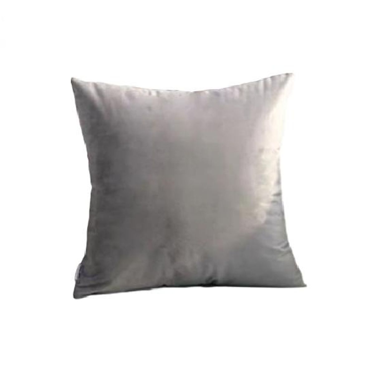 GENERICO - Funda para Cojín Velvet Terciopelo Liso en Variedad de Colores - Gris