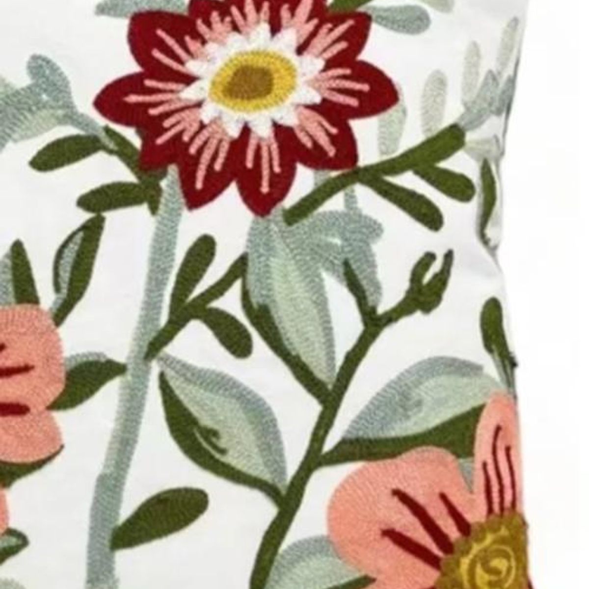 GENERICO - Fundas de cojines bordadas a elección 45x45 diseño 28 color blanco