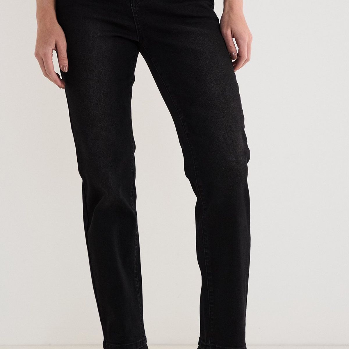 ASH - Jeans Straight Negro Mujer Ash