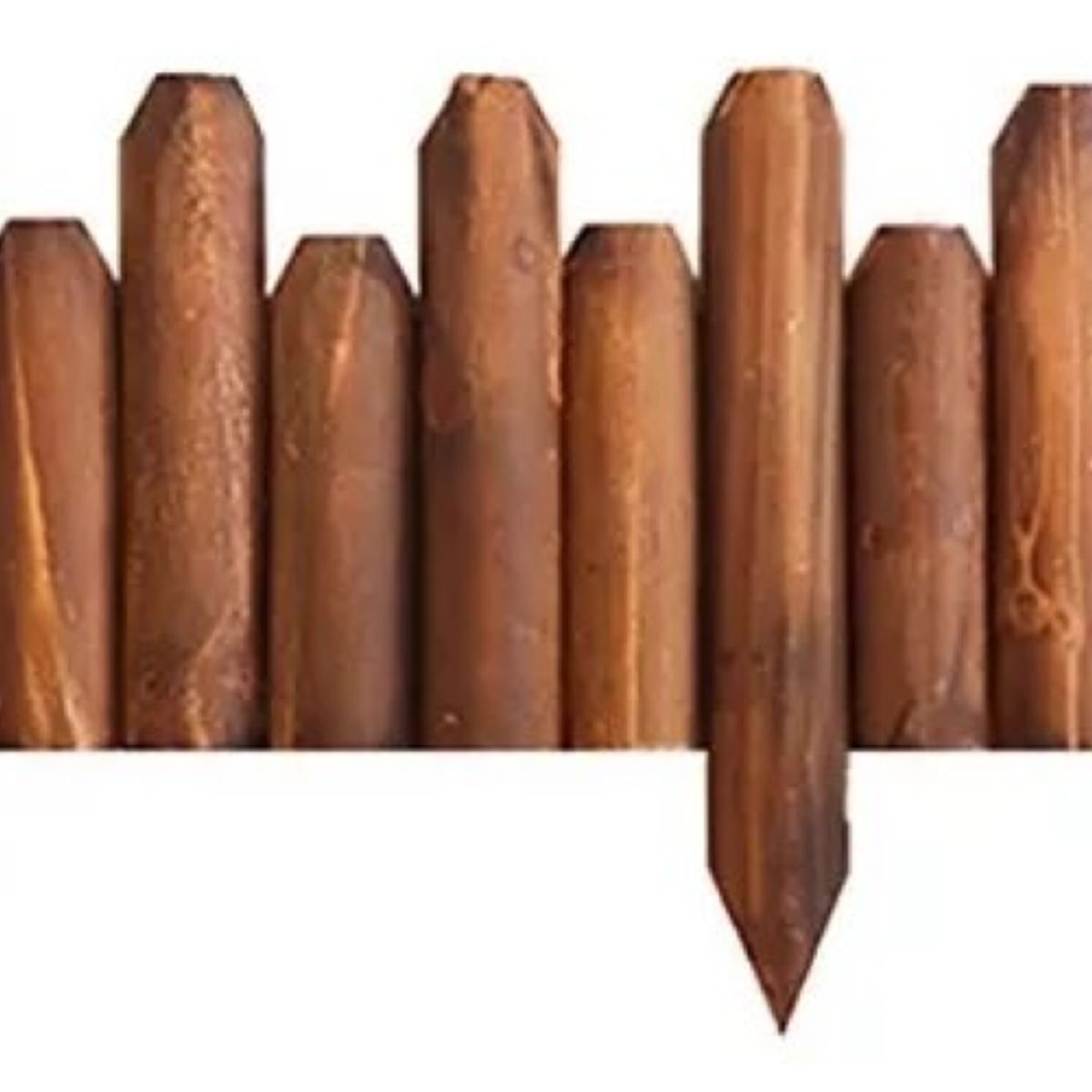 MUNDO MAGIA - Valla De Madera Flexible Para Jardin Bordes Exteriores