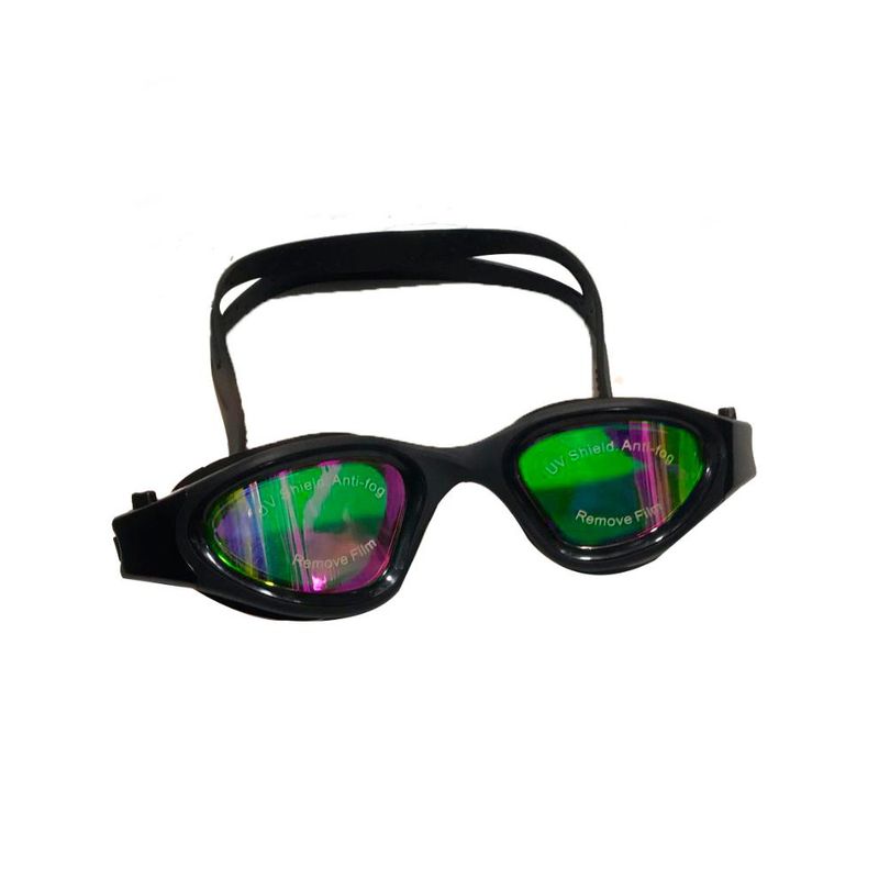 SAMIA - Lentes de natación espejados verde - Verde - Tamaño Único
