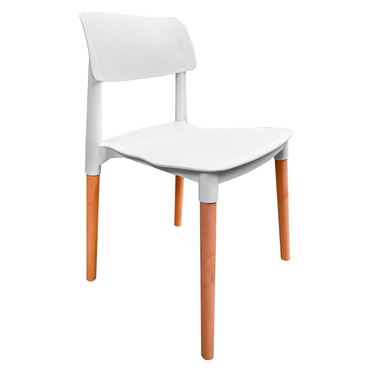 EL BARCO - Silla de Comedor Lisboa Blanca