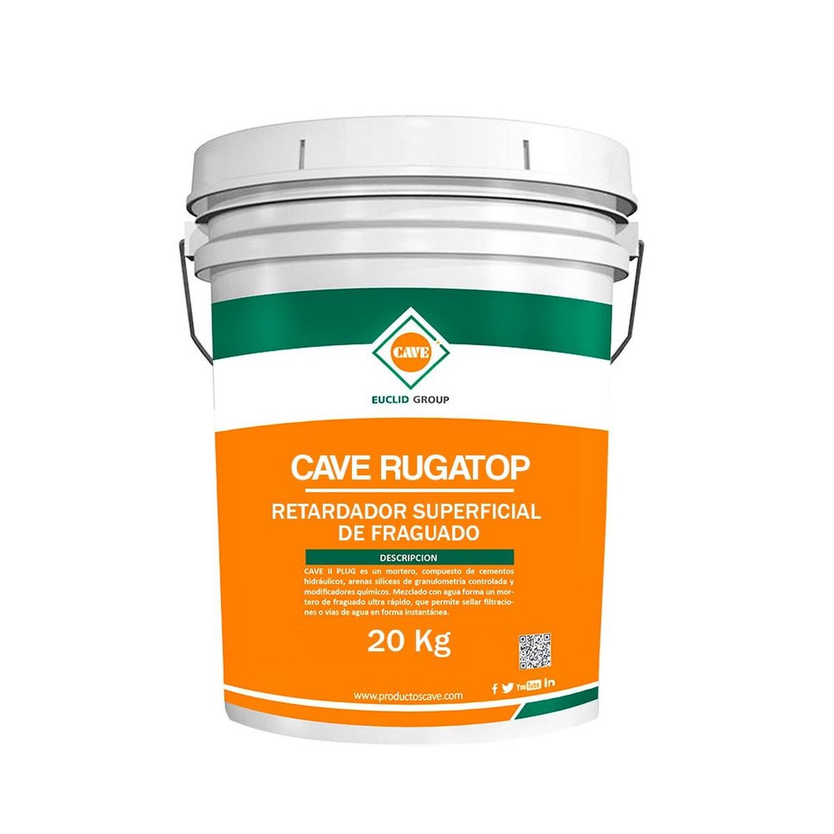 CAVE - CAVE RUGATOP - Retardador Superficial de fraguado 20Kg