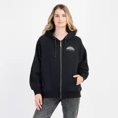 O'NEILL - POLERON SUNNY PALM FZ NEGRO