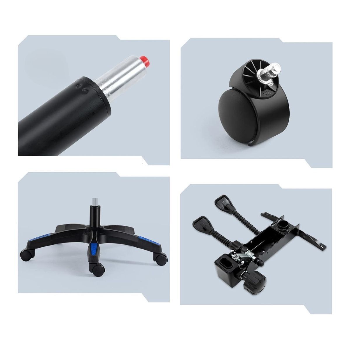 TODODESCUENTO - Silla Gamer JIQIAO- Azul/ Blanco