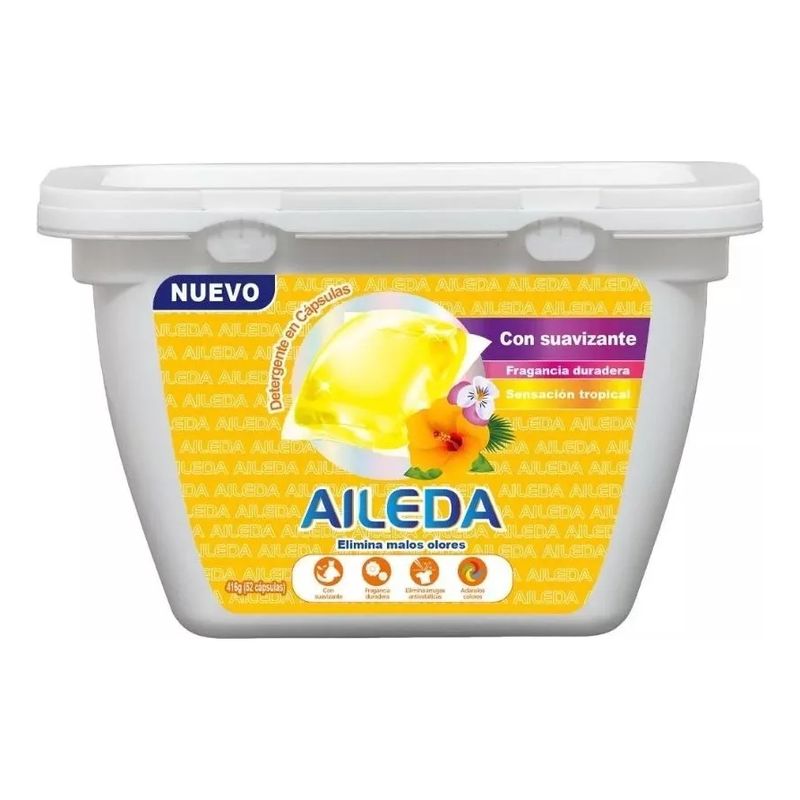 AILEDA - Detergente En Capsulas Aileda 52 Capsulas Por Envase Tropi