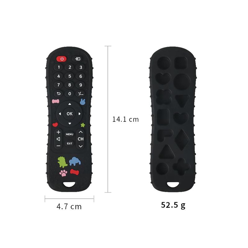 GENERICO - Mordedor Sensorial Silicona Control Remoto Denticion Bebe