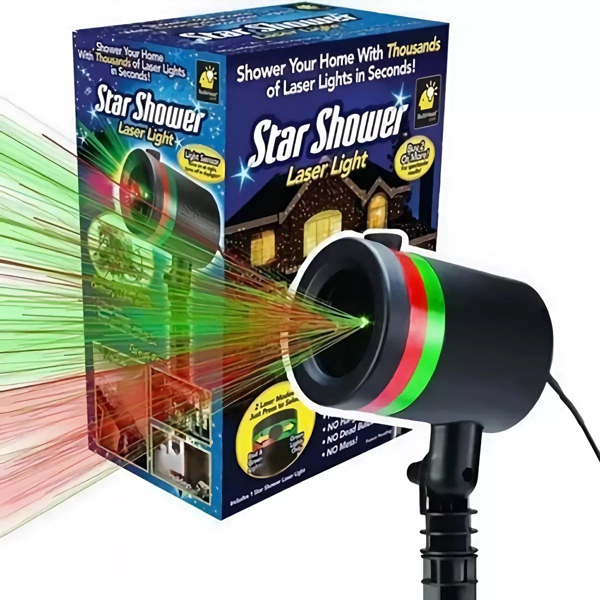 MUNDO MAGIA - Proyector Luces Navidad Laser Para Jardín Exterior  Lhua Co