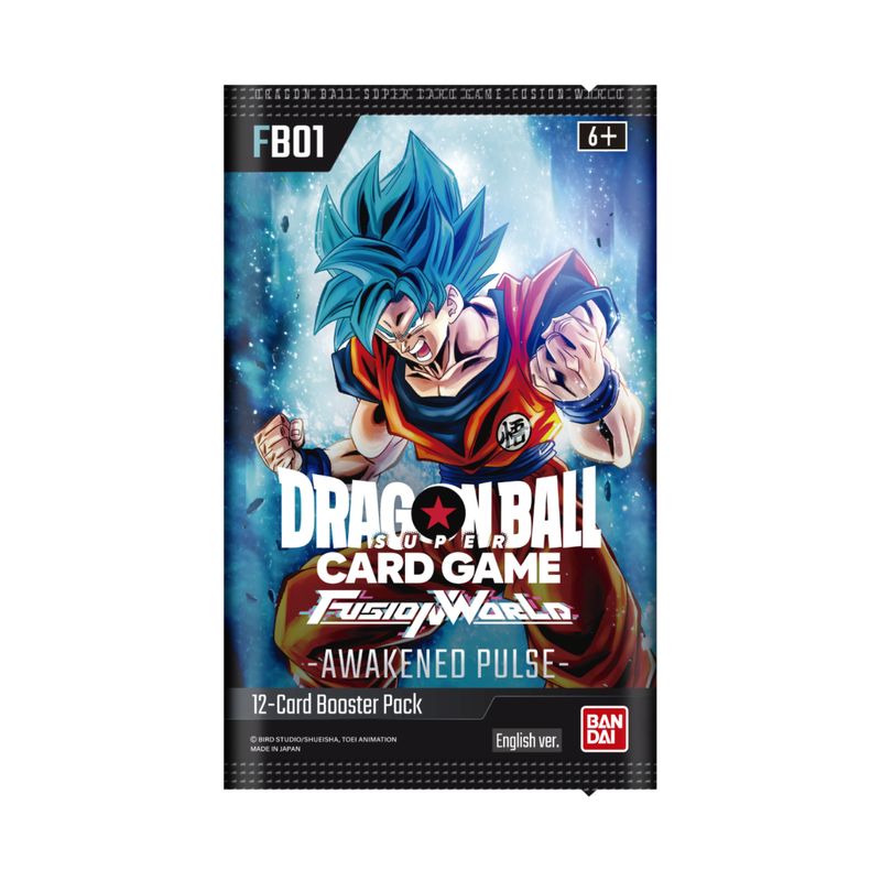 BANDAI - Dragon Ball Fusion World Booster - Awakened Pulse fb01