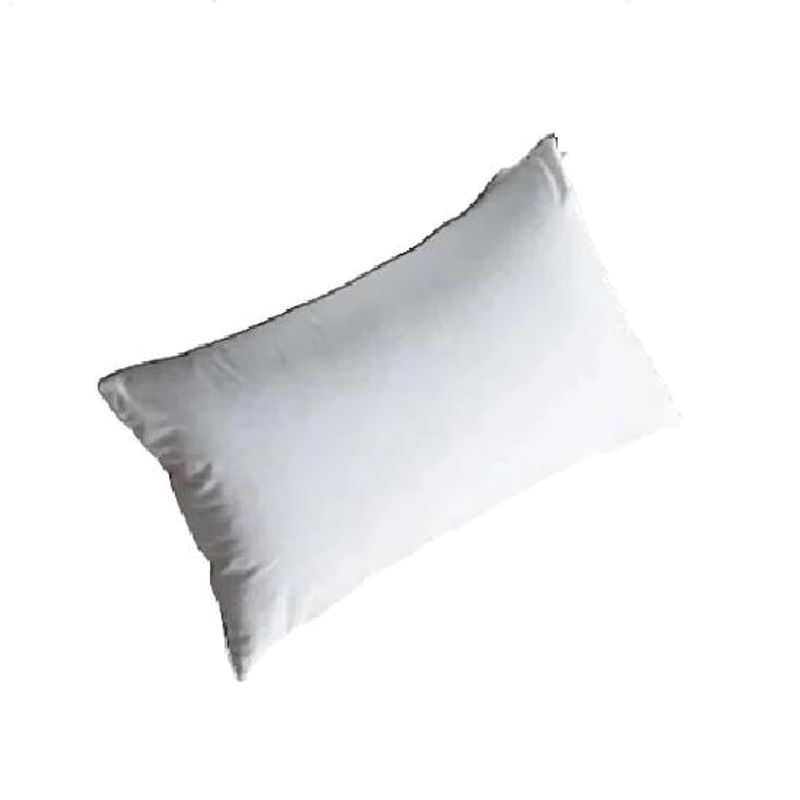 GENERICO - Pack de 2 Fundas Terciopelo Liso 30x50 cm Blanco