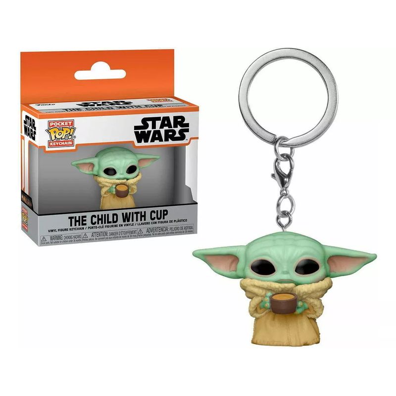 GENERICO - Llavero Star Wars - Baby Yoda The Mandalorian